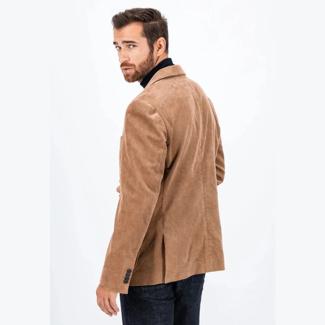 Fynch-Hatton Cotton Cord Jacket 14092409 Beige