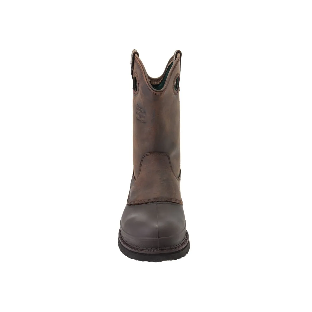 Georgia MudDog Mens Mississippi Brown Leather Pull On Work Boots