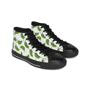 Green Pepper Men's Classic Sneakers