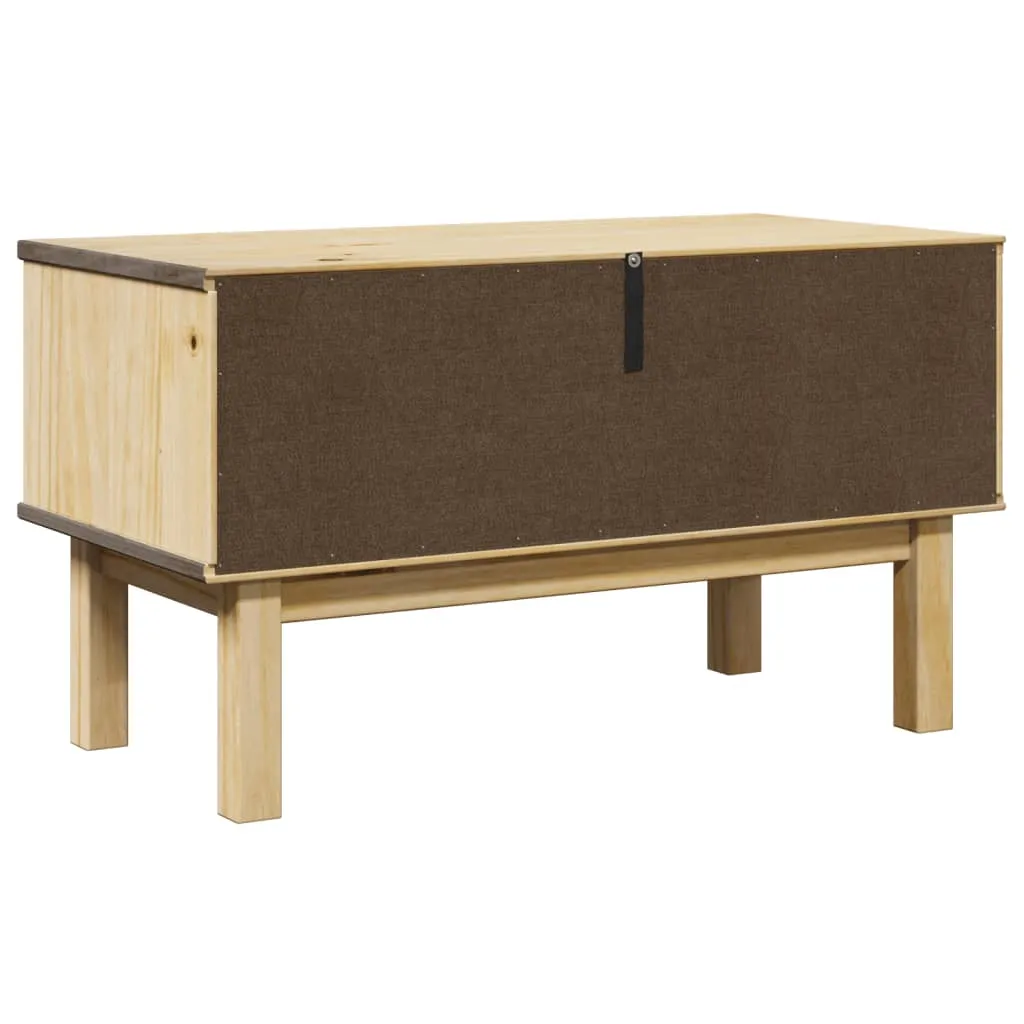 Hallway Bench OTTA 80x40x45 cm Solid Wood Pine