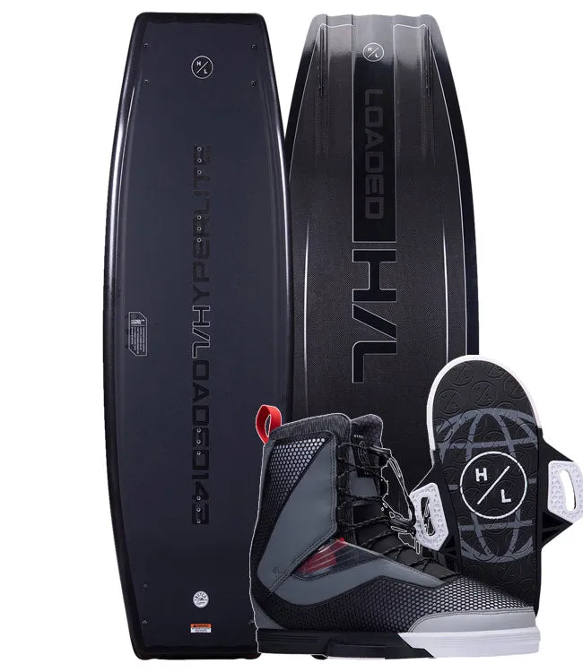 Hyperlite Capitol Loaded Wakeboard Package with Capitol Boots (2023)