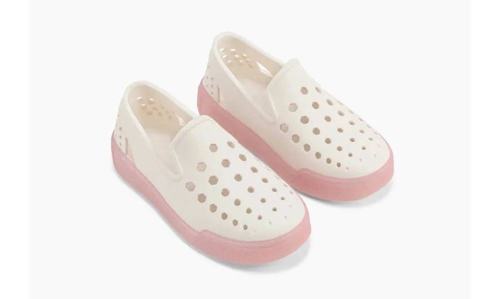 Joybees Kids Girls Skate Sneaker Bone Pink Jelly