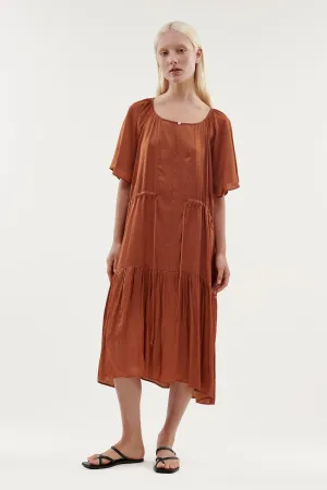 Layer’d - Vila Dress Caramel