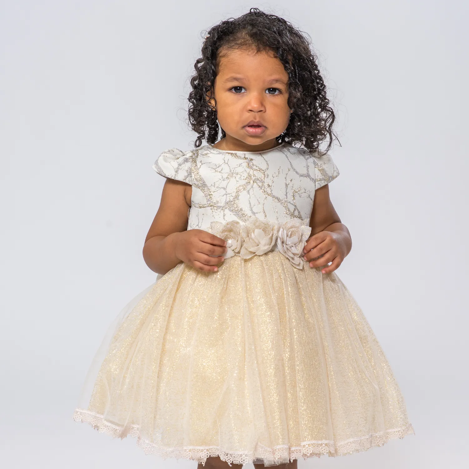 Leana Baby Formal Dress & Shoes