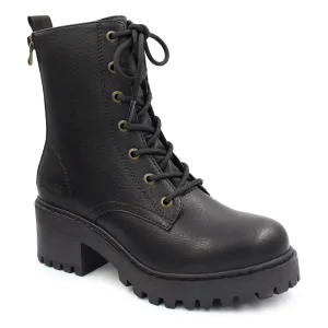 Leith Combat Boots - Black