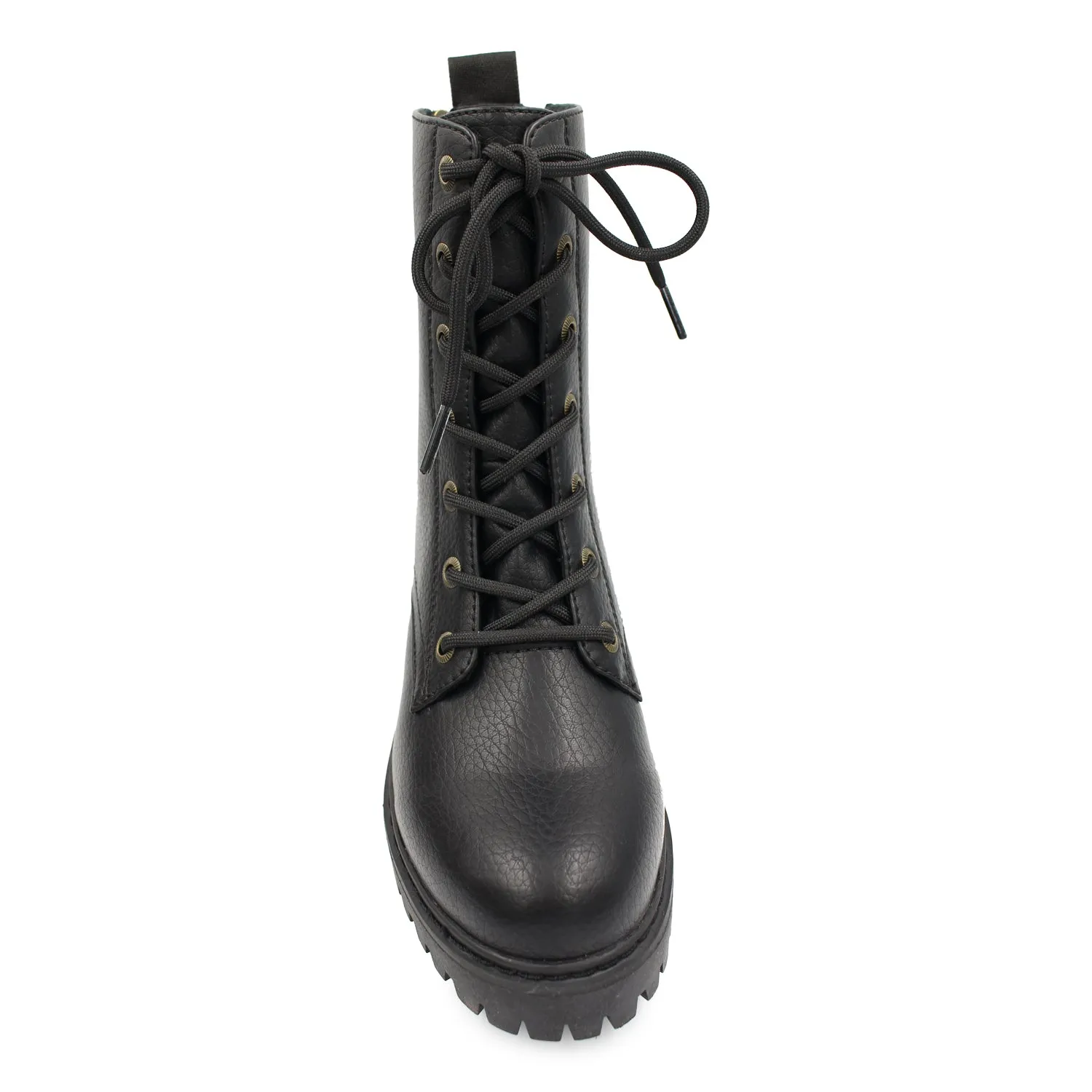 Leith Combat Boots - Black