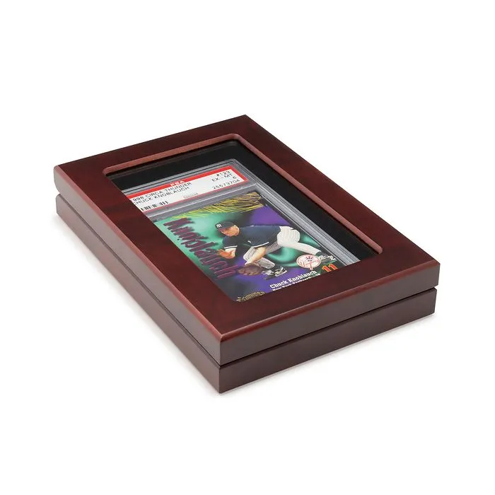 Lighthouse Volterra Box for 1 PSA Card Holder MAHOGANY- 368023