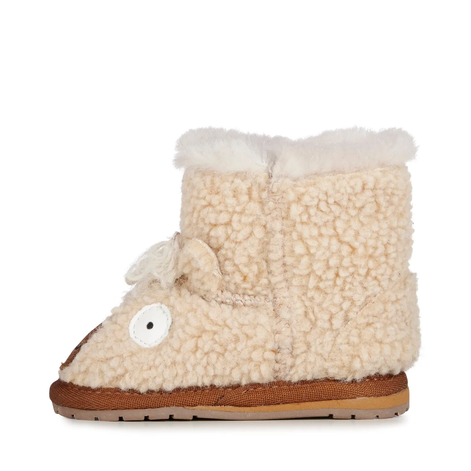 Llama (Walker) Toddler Sherpa Boot - Sand