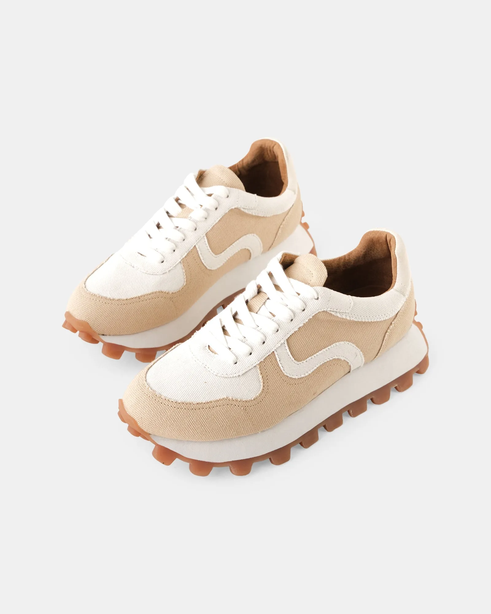 Lourdes Sneaker - Beige