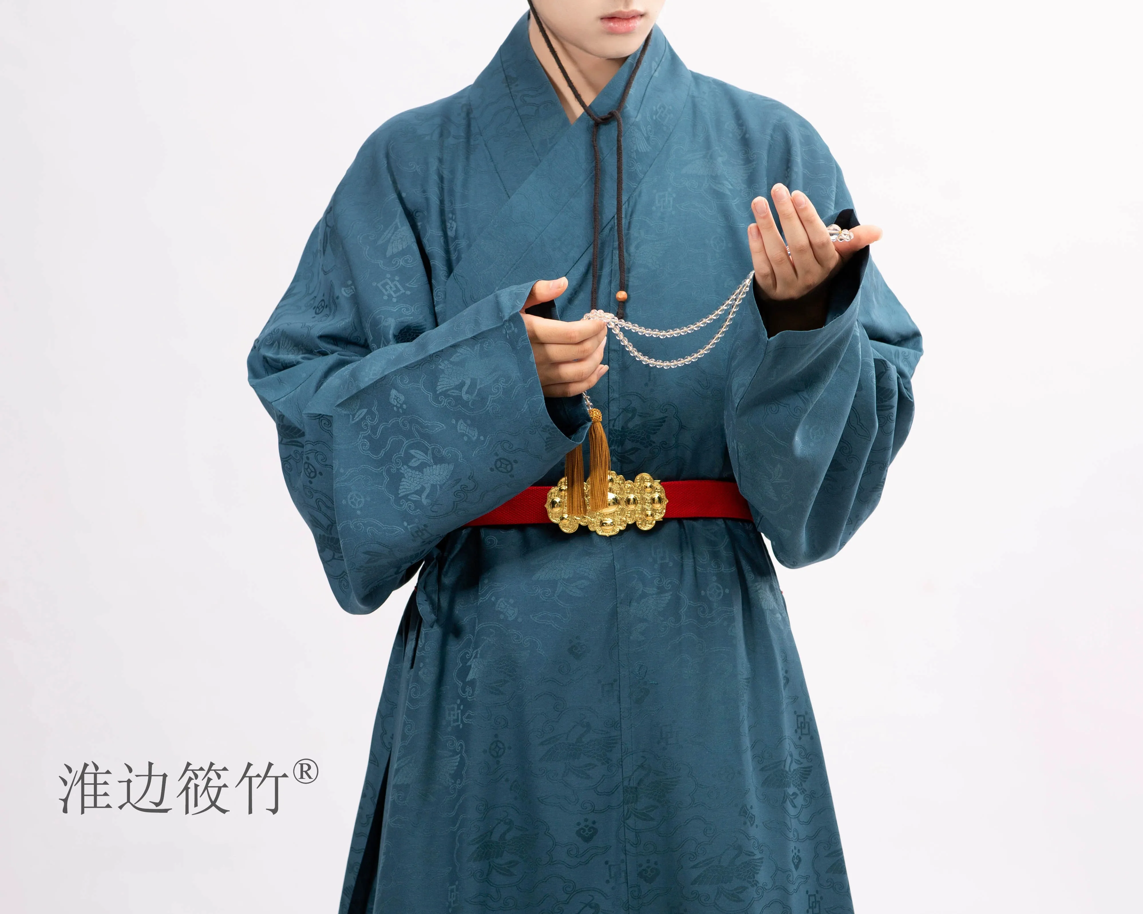 Lu'an 芦暗 Wild Reed Early Ming Dynasty Men's Restoration Changshan Robe