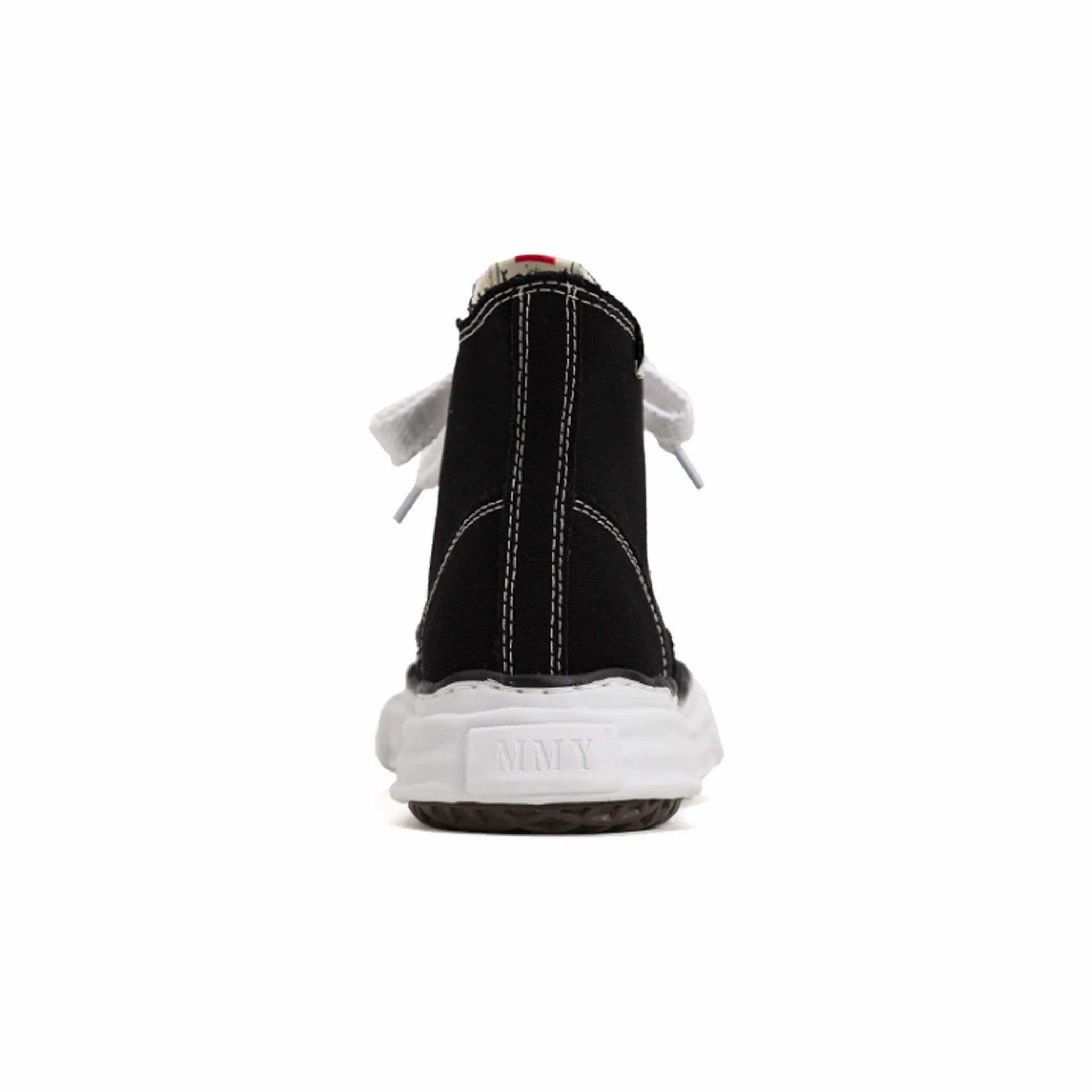 Maison MIHARA YASUHIRO "Peterson" OG Sole Canvas High-Top Sneaker (Black)