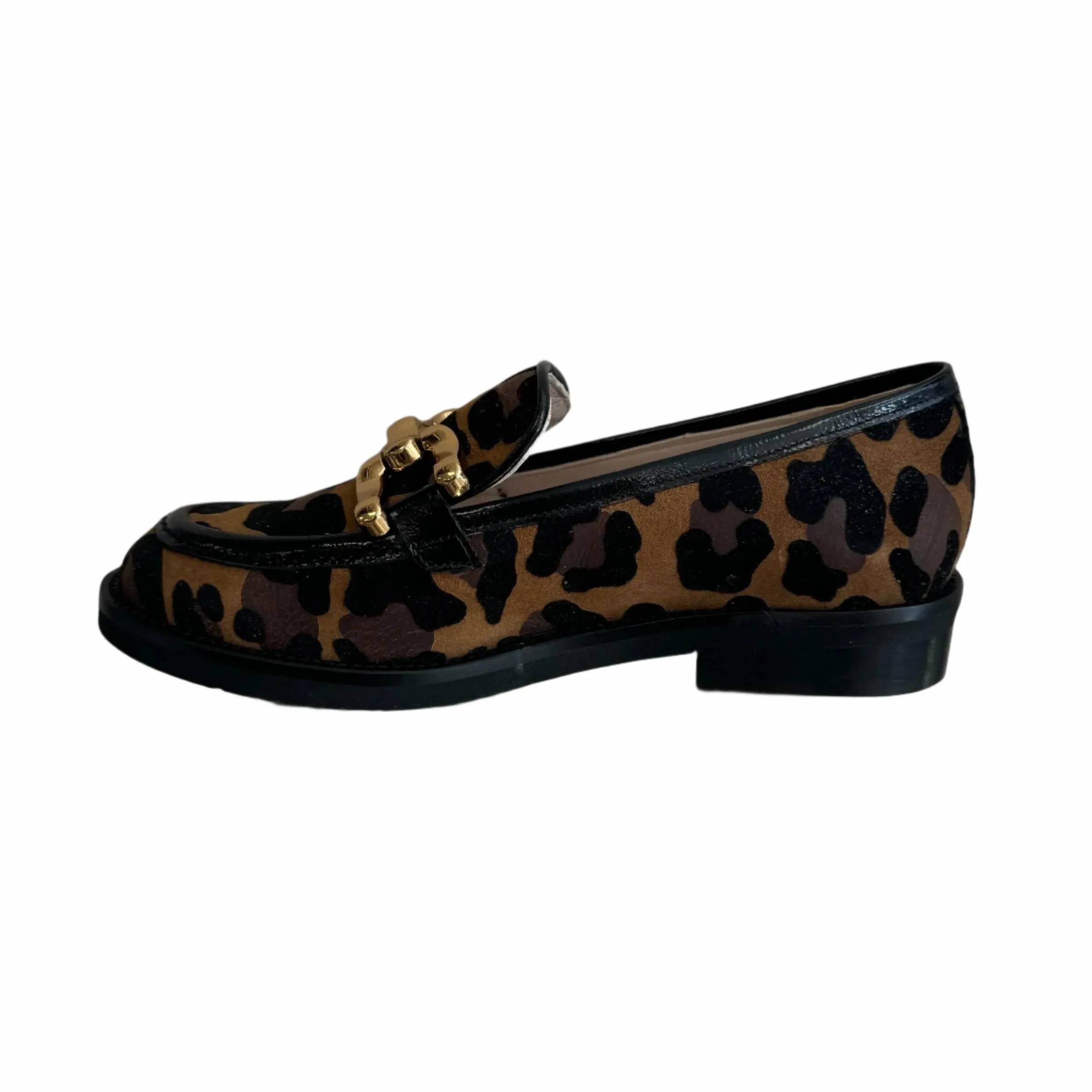 Marian Savana Leopard Print Loafer