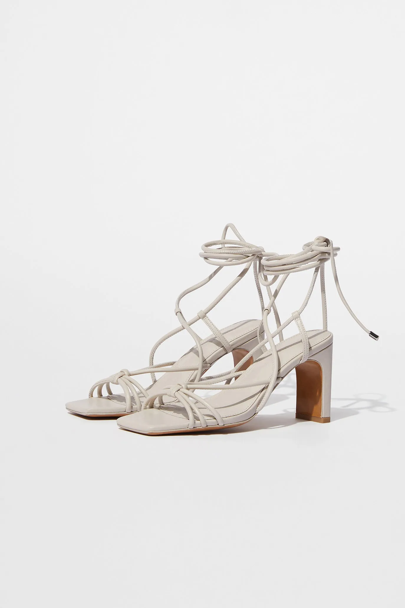 Meghan Heeled Wrap Sandal