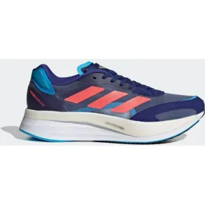 Men's Adidas Adizero Boston 10, Legacy Indigo/Turbo/Sky Rush, 9.5 D Medium