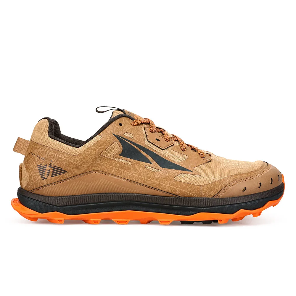 Men's Altra Lone Peak 6, Brown, 14 D Medium