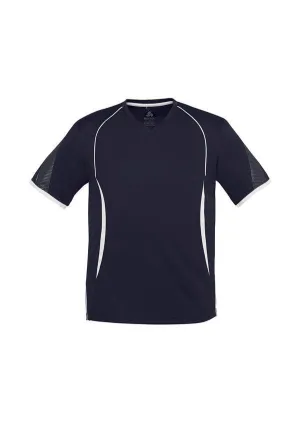 Mens Razor Tee Navy/White