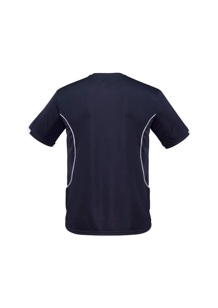 Mens Razor Tee Navy/White