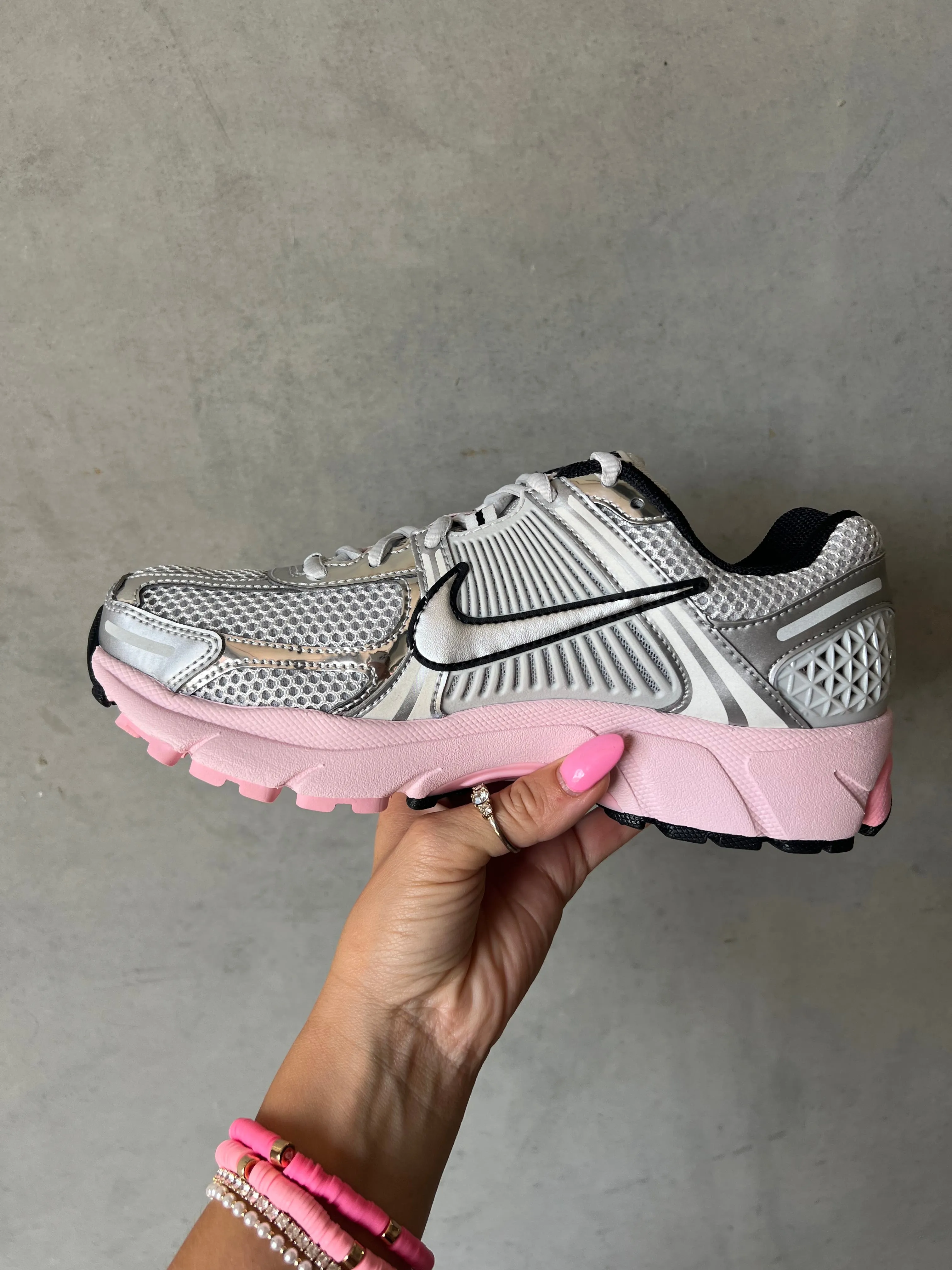 Metallic   Bubblegum Pink Swarovski Womens Nike Shoes