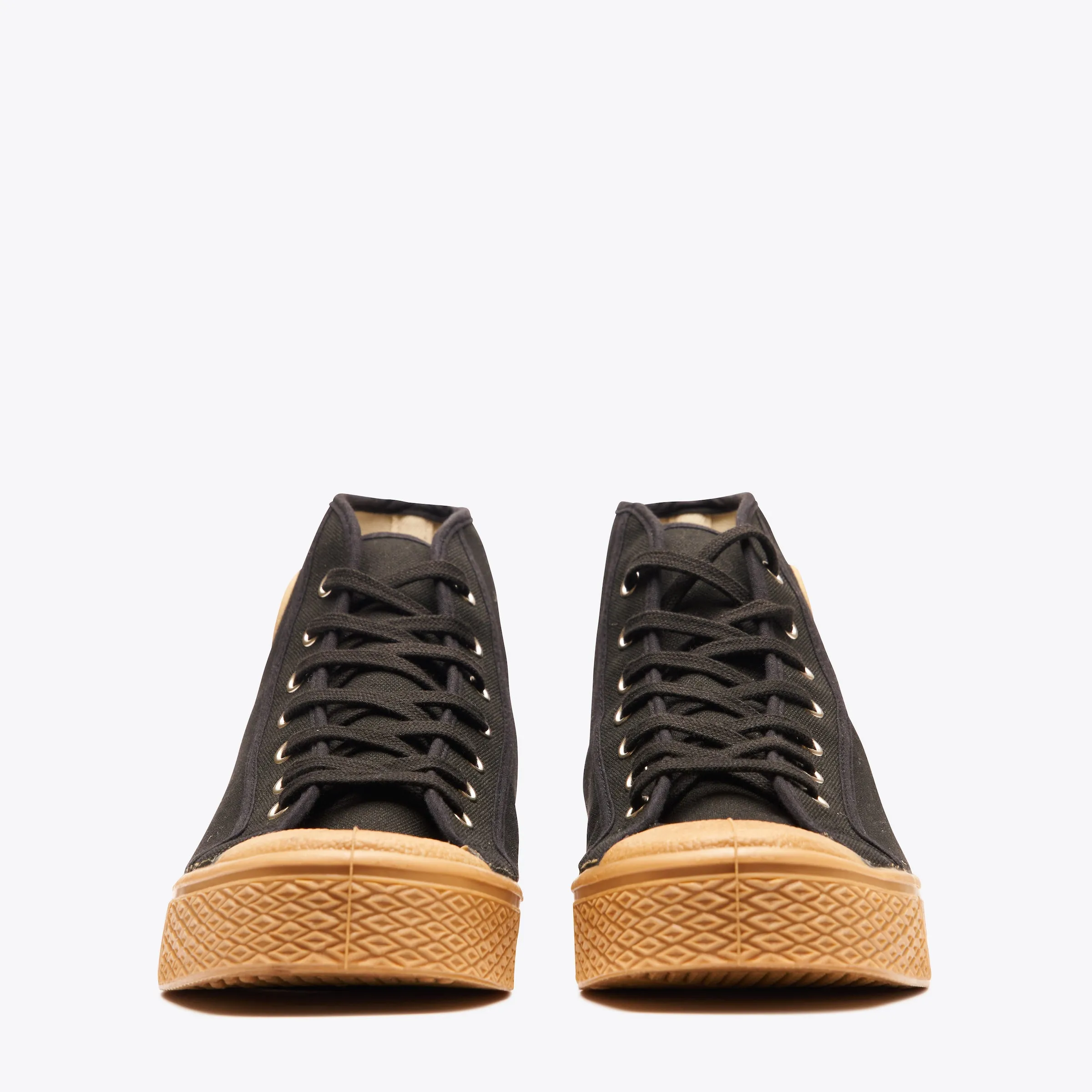 MILITARY GUM HIGH TOP - BLACK/GUM