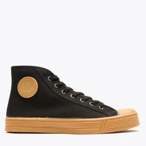 MILITARY GUM HIGH TOP - BLACK/GUM