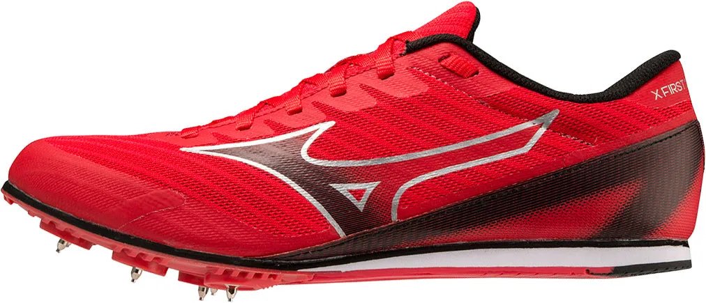 Mizuno X First 2 Running Spikes - Red