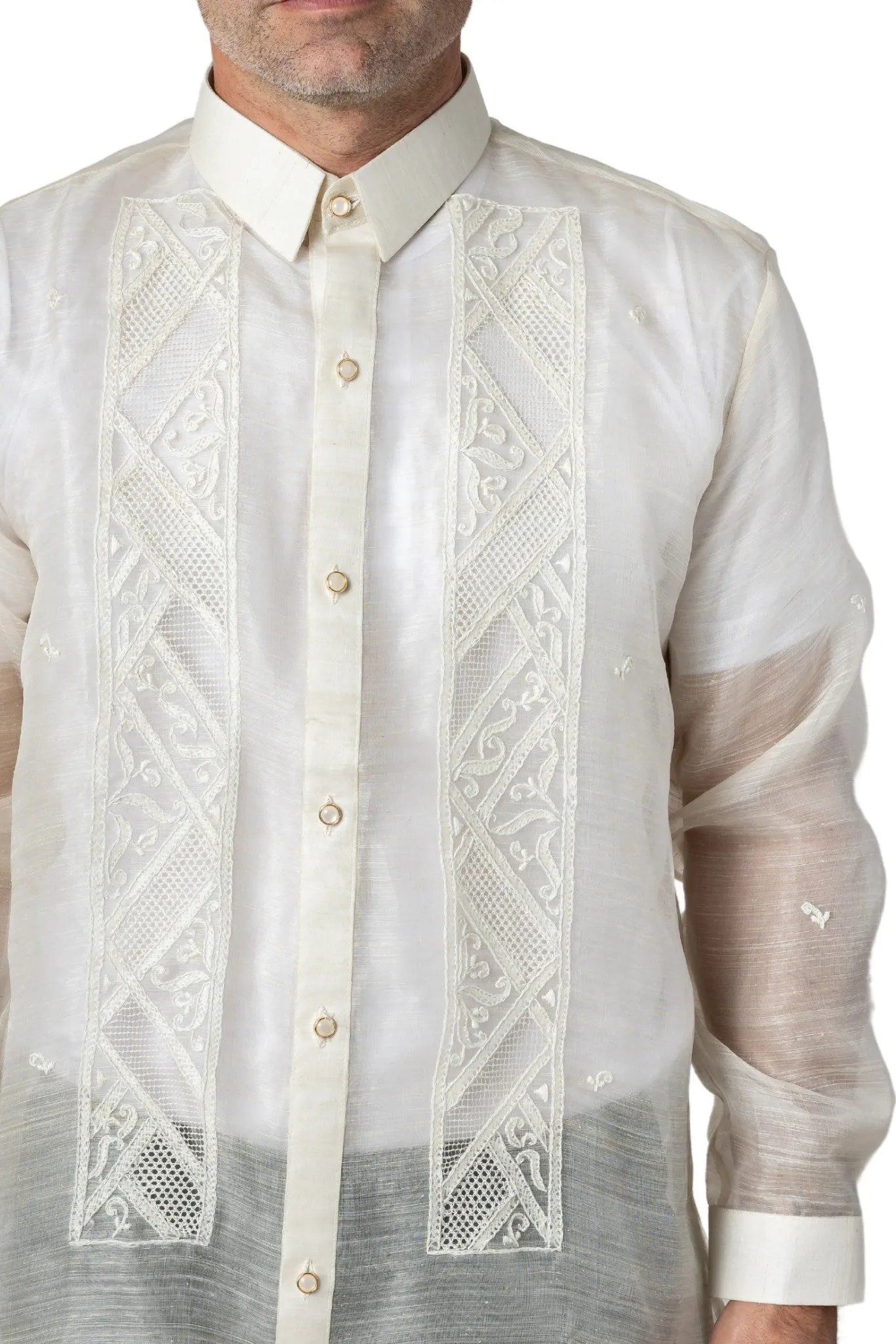 MK02 - Silk Pina Barong Tagalog