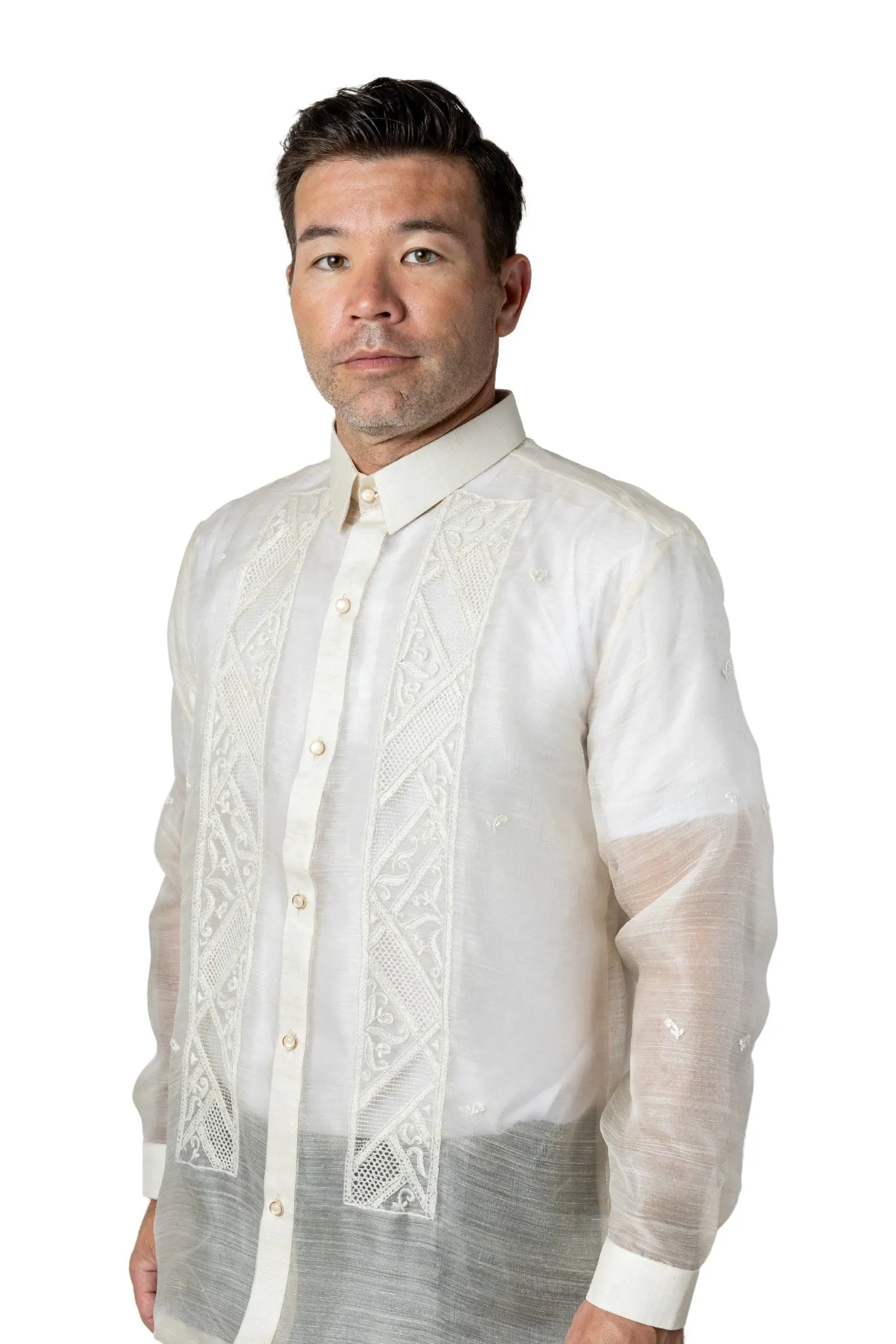 MK02 - Silk Pina Barong Tagalog