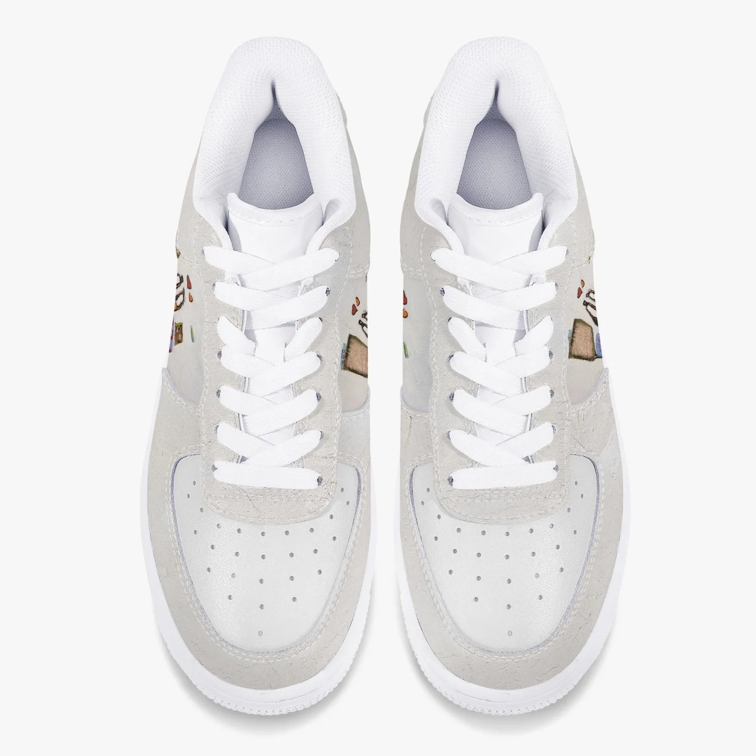 New Low-Top Leather Sports Sneakers