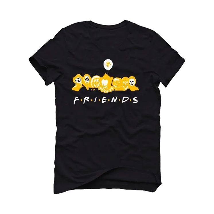 Nike dunk low "goldenrod" Black T-Shirt (Friends)