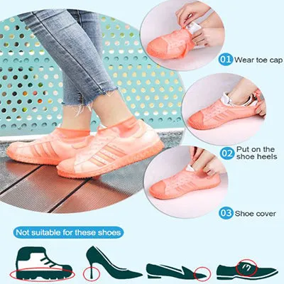 Non Slip Silicone Rain Shoe Cover