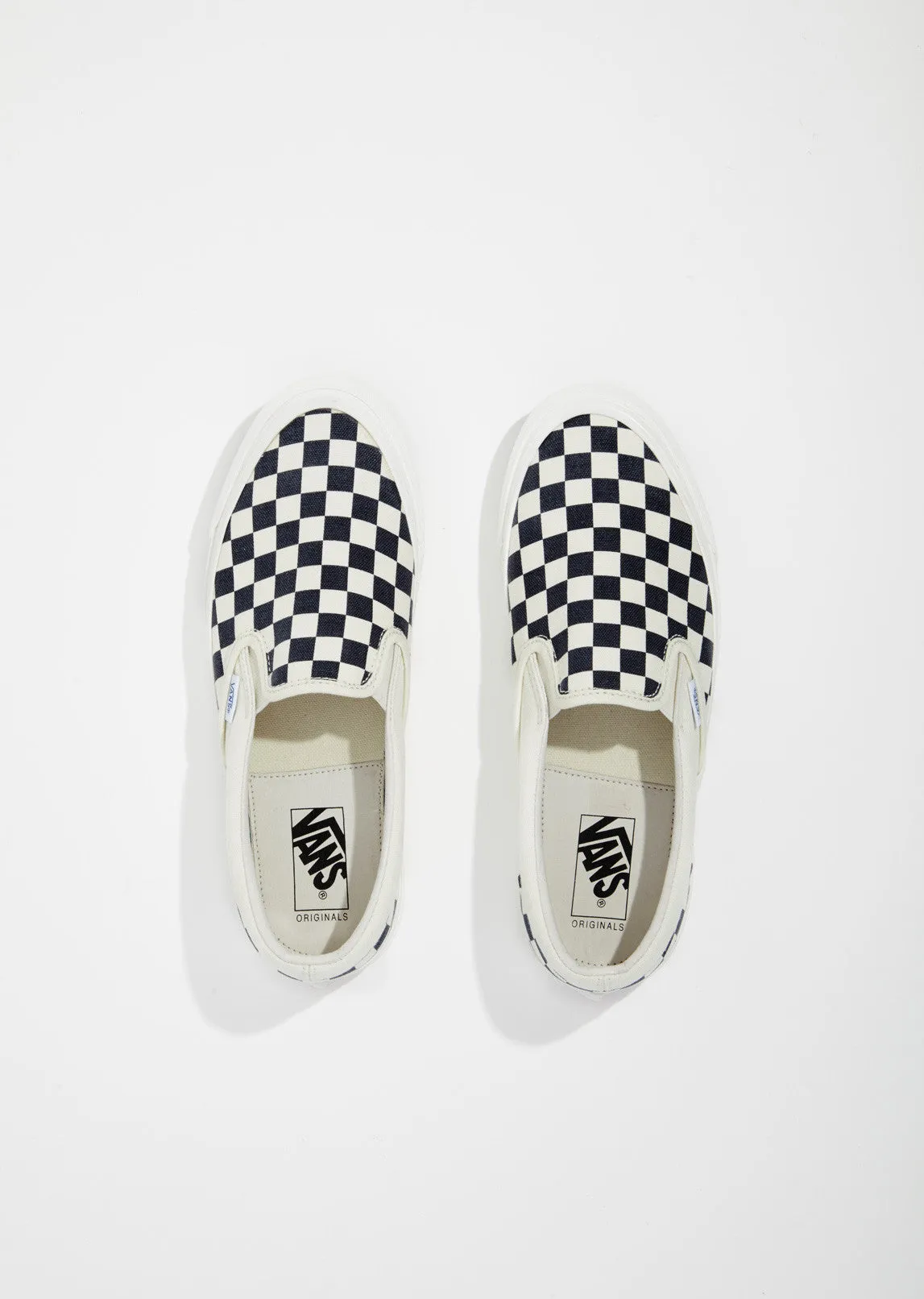 OG Classic Checkerboard Slip-On Sneakers