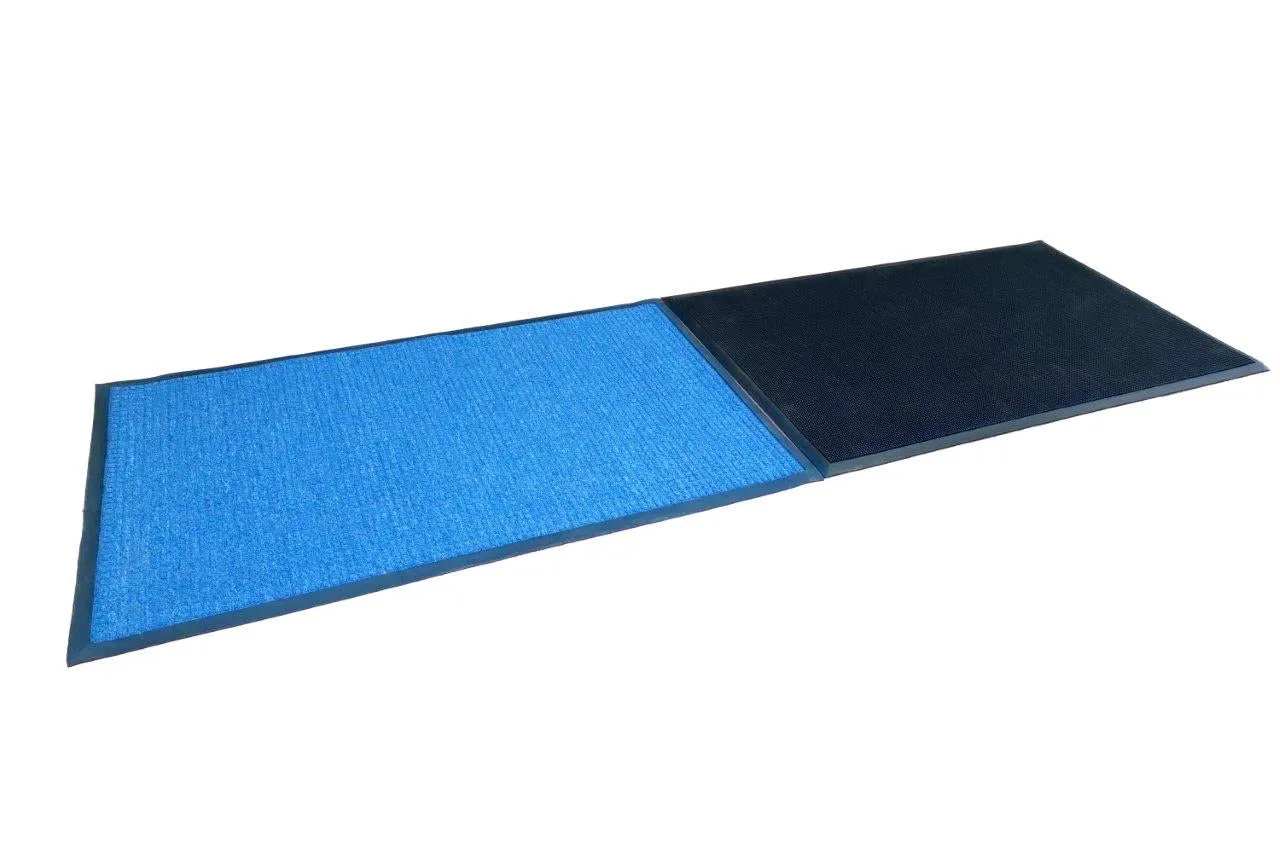 OnlyMat Sanitize Mat COMBO - 2 Mats - Building, Hotels, Office and Hospital Entrance - Indoor / Outdoor, Waterproof