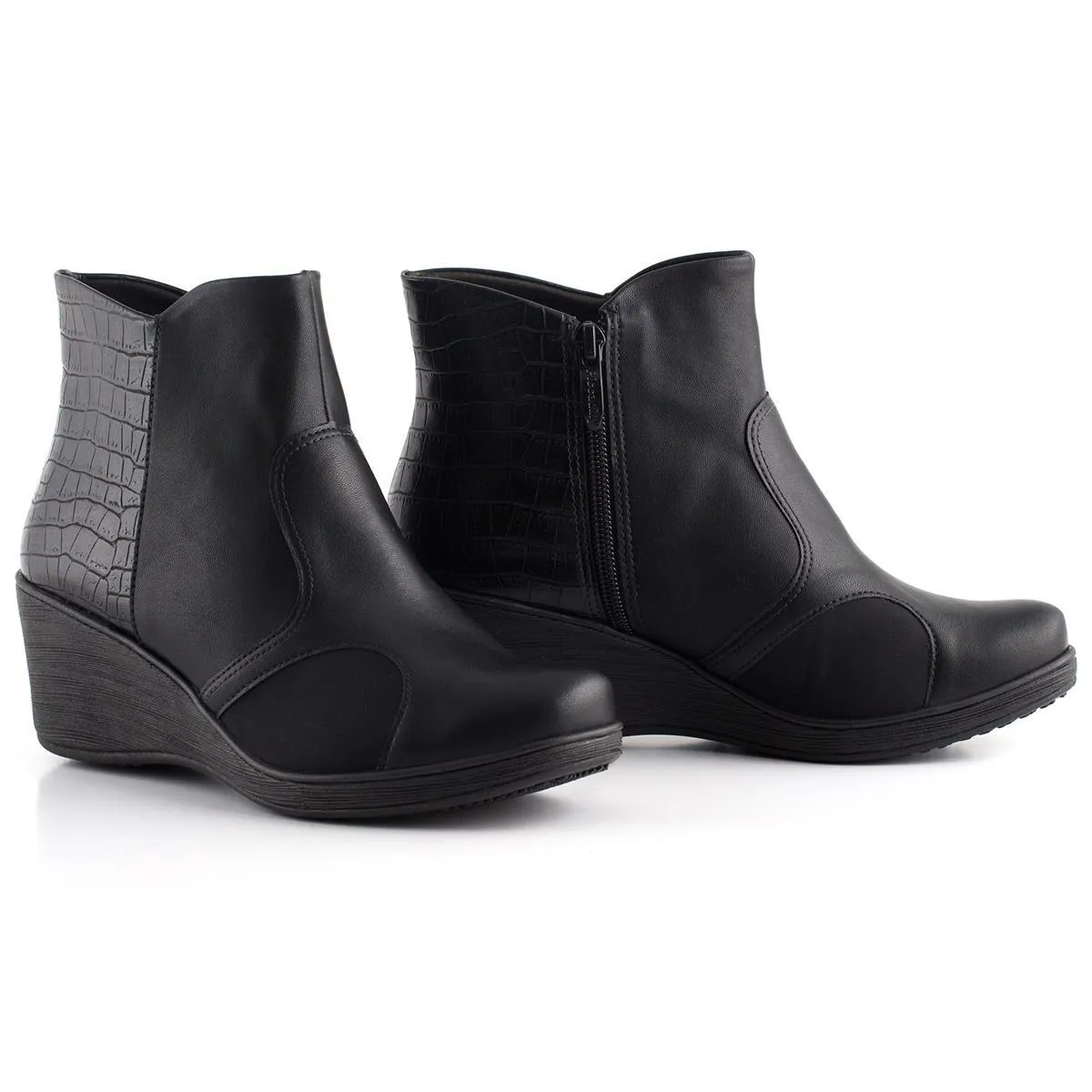 Piccadilly Ref: 180168 Women Fashion Maxitherapy Innovative Ankle Boot Med Heel