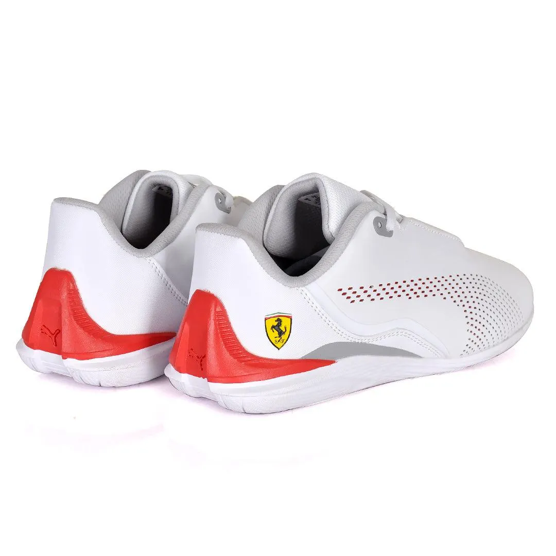 PM Red Drift Cat Decima Motorsport White Sneakers