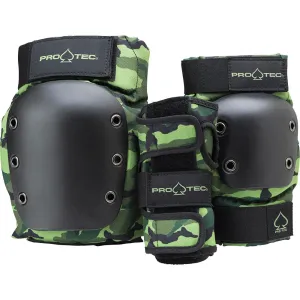 PRO-TEC - JUNIOR 3-PACK PAD SET CAMO