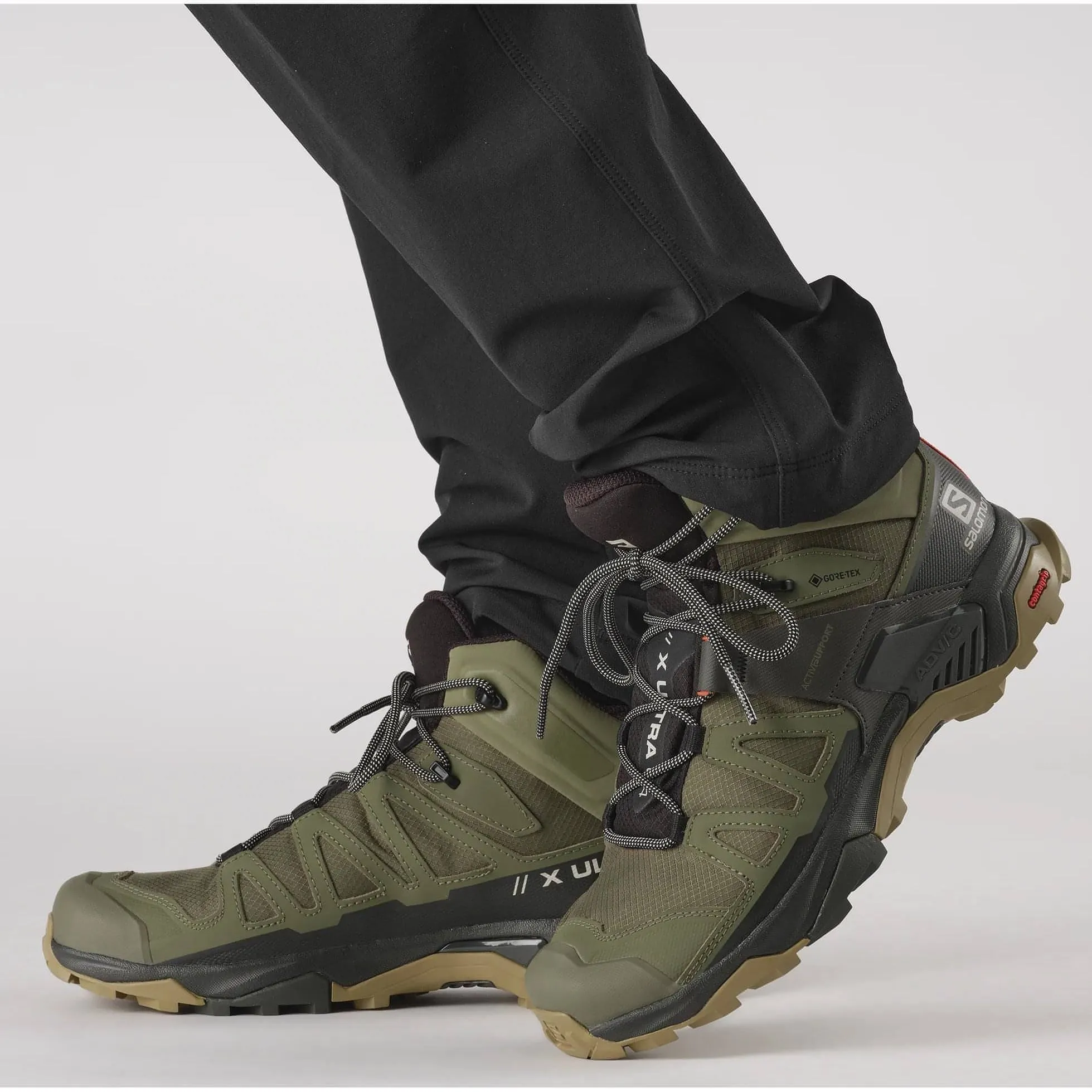 Salomon X Ultra 4 MID GORE-TEX Mens Walking Boots - Green