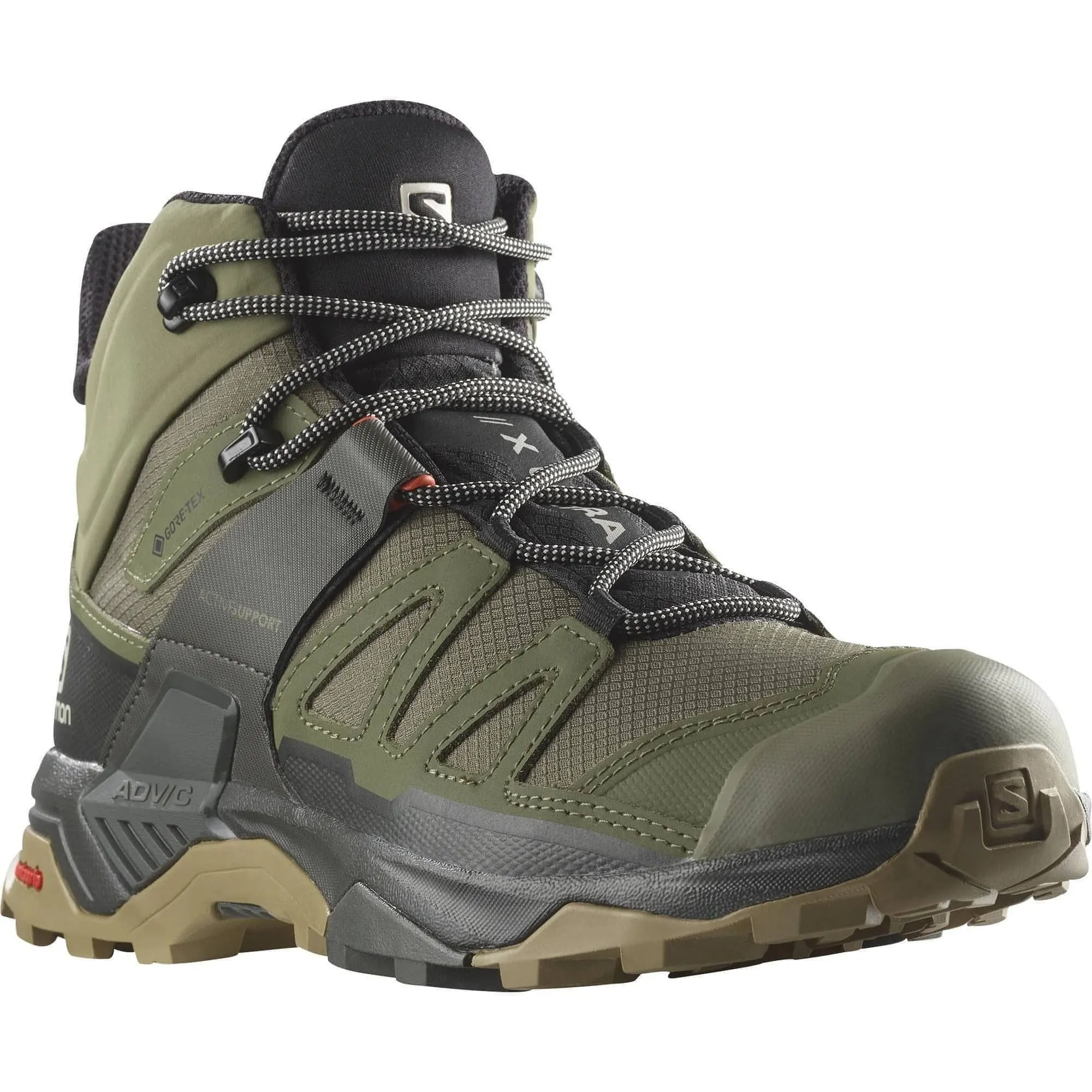 Salomon X Ultra 4 MID GORE-TEX Mens Walking Boots - Green