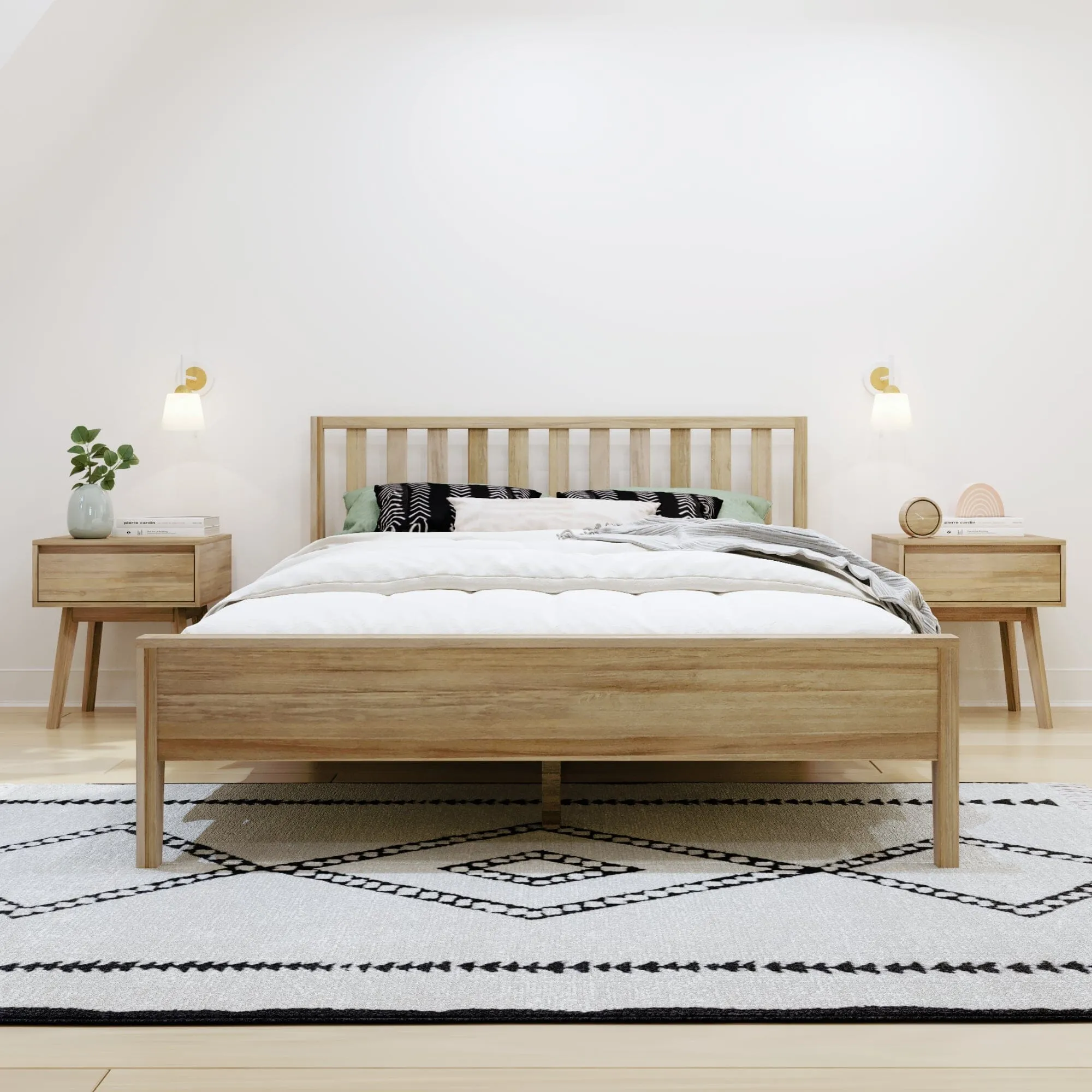 Scandinavian Queen Bed