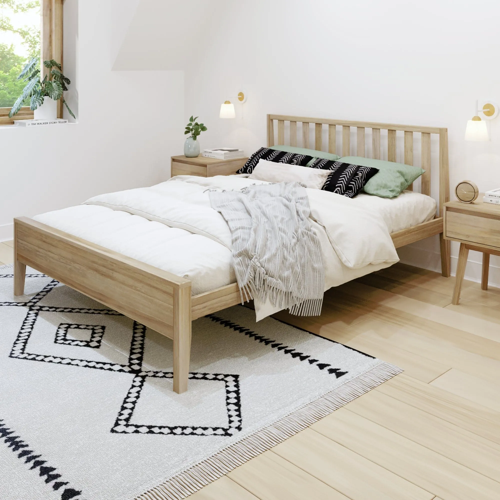 Scandinavian Queen Bed