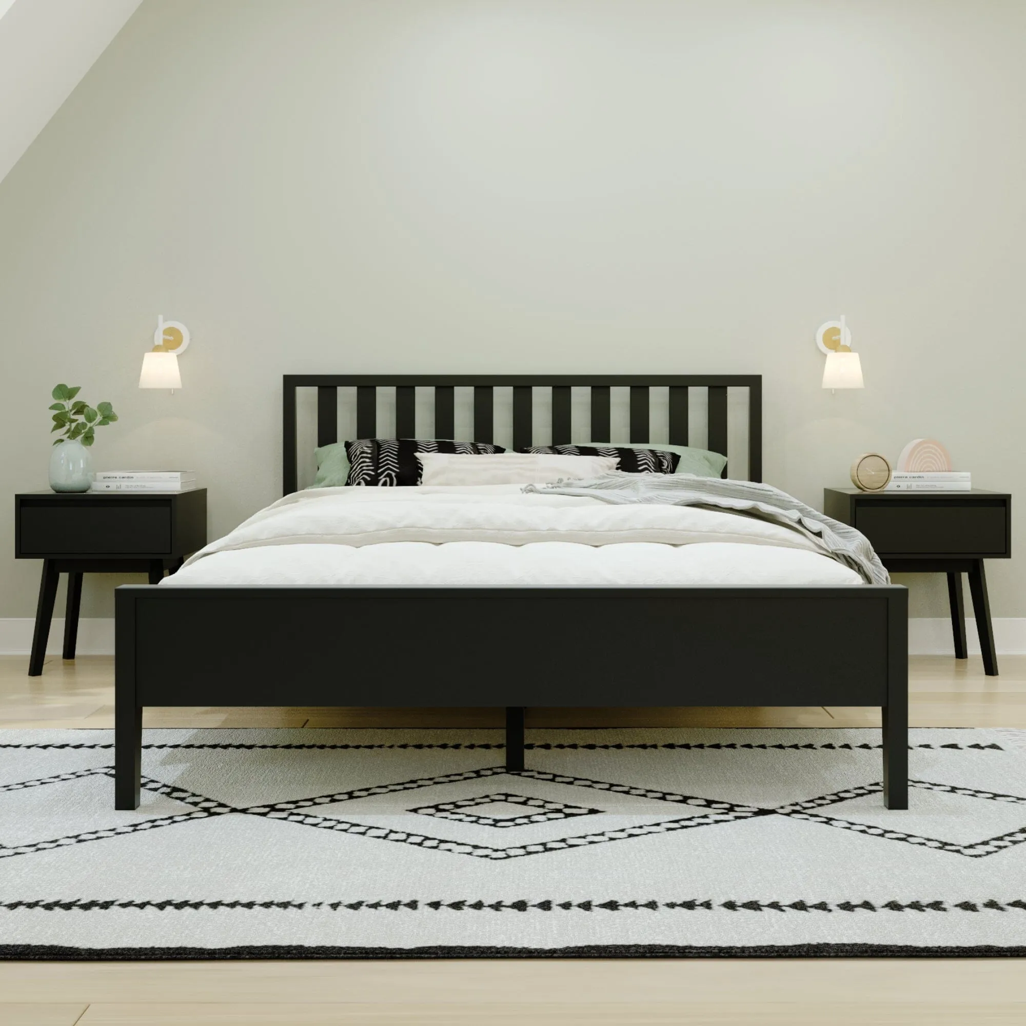 Scandinavian Queen Bed