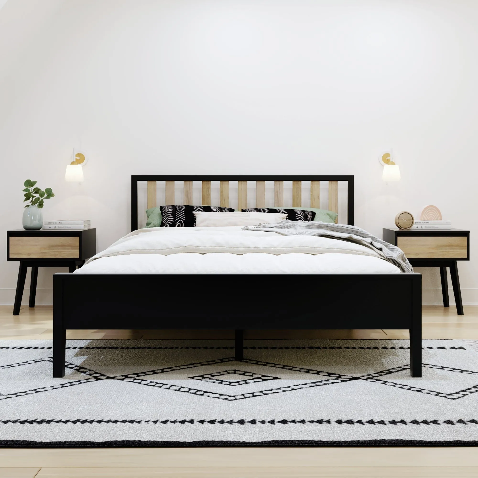 Scandinavian Queen Bed