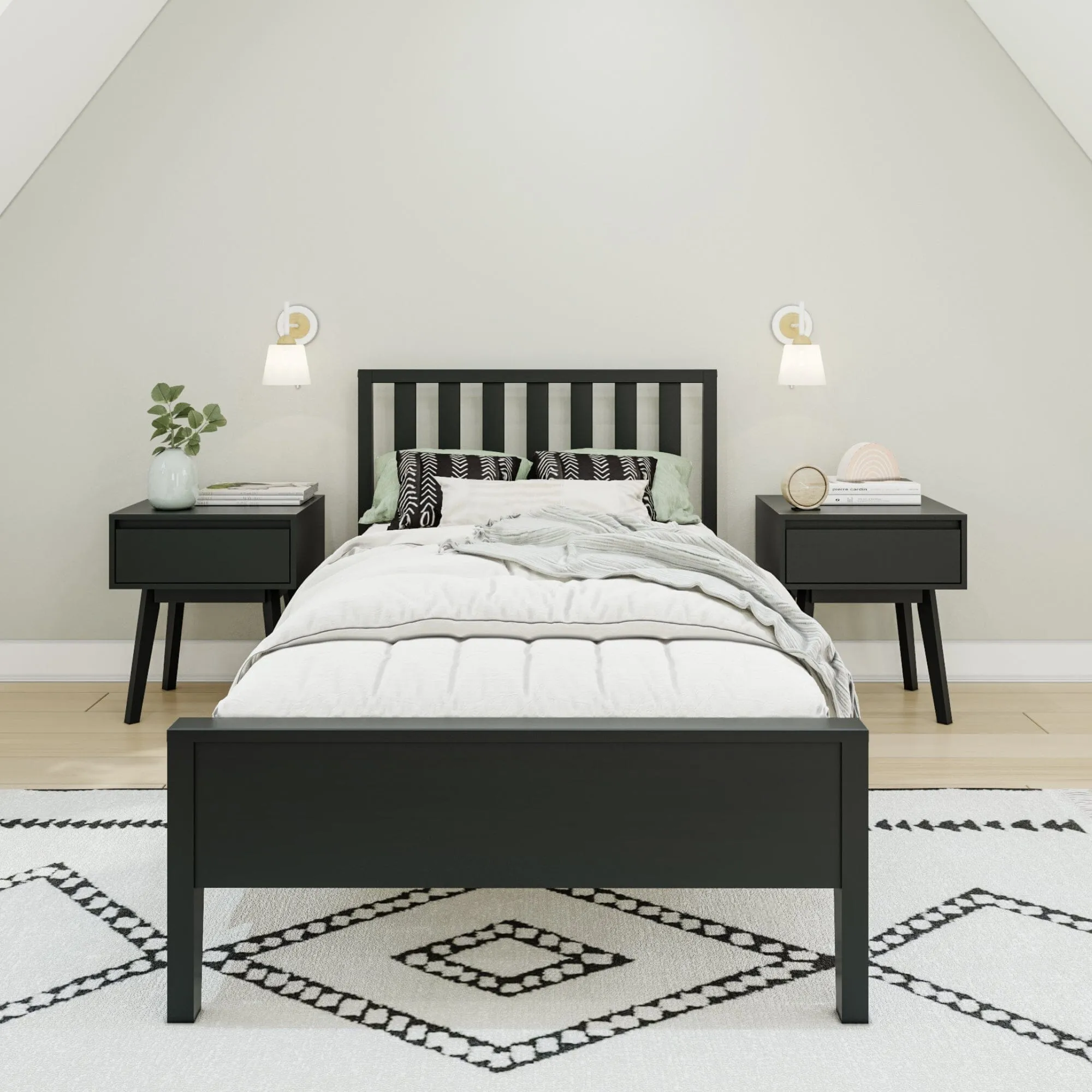 Scandinavian Twin Bed