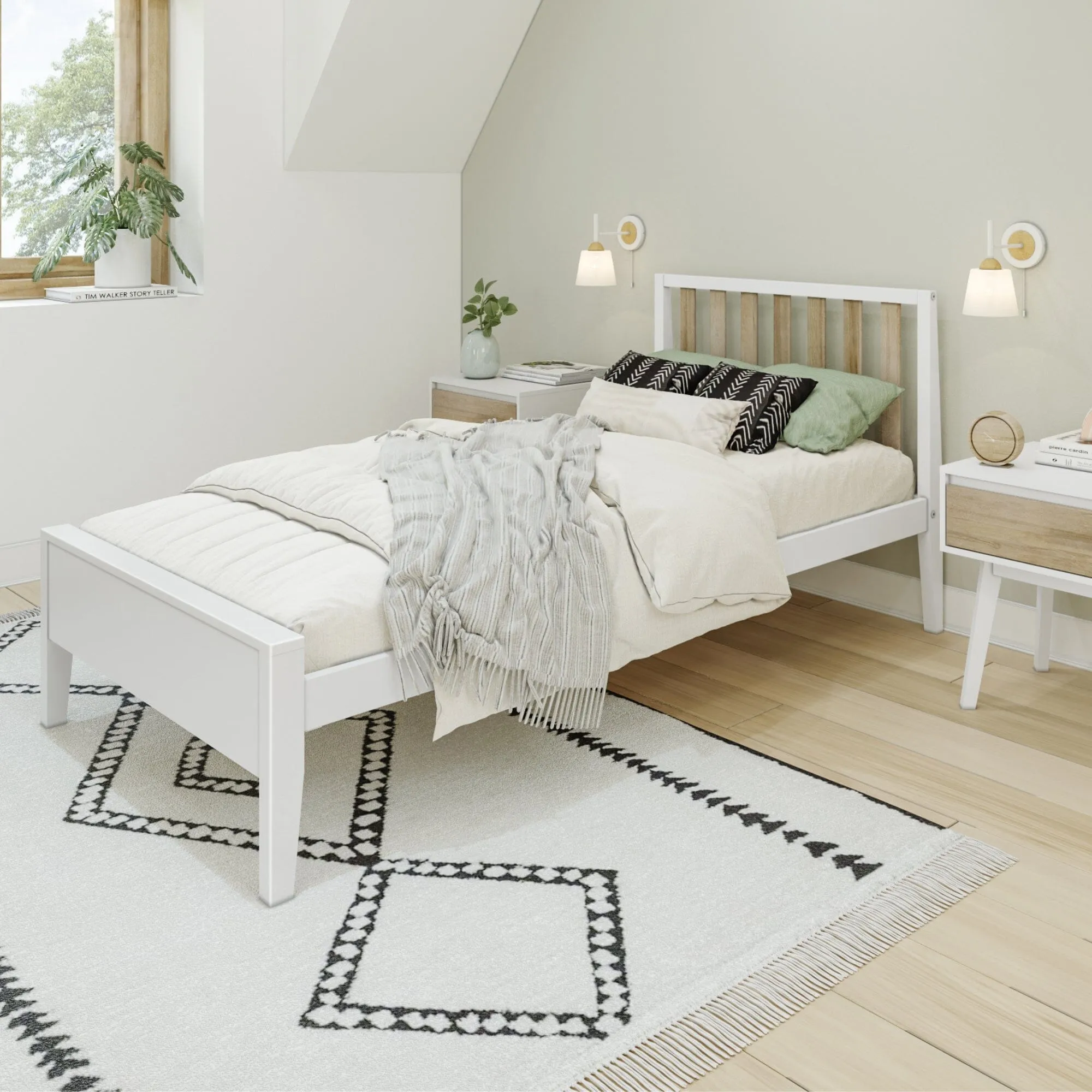 Scandinavian Twin Bed