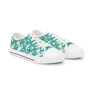 Sea Animals Men's Low Top Sneakers