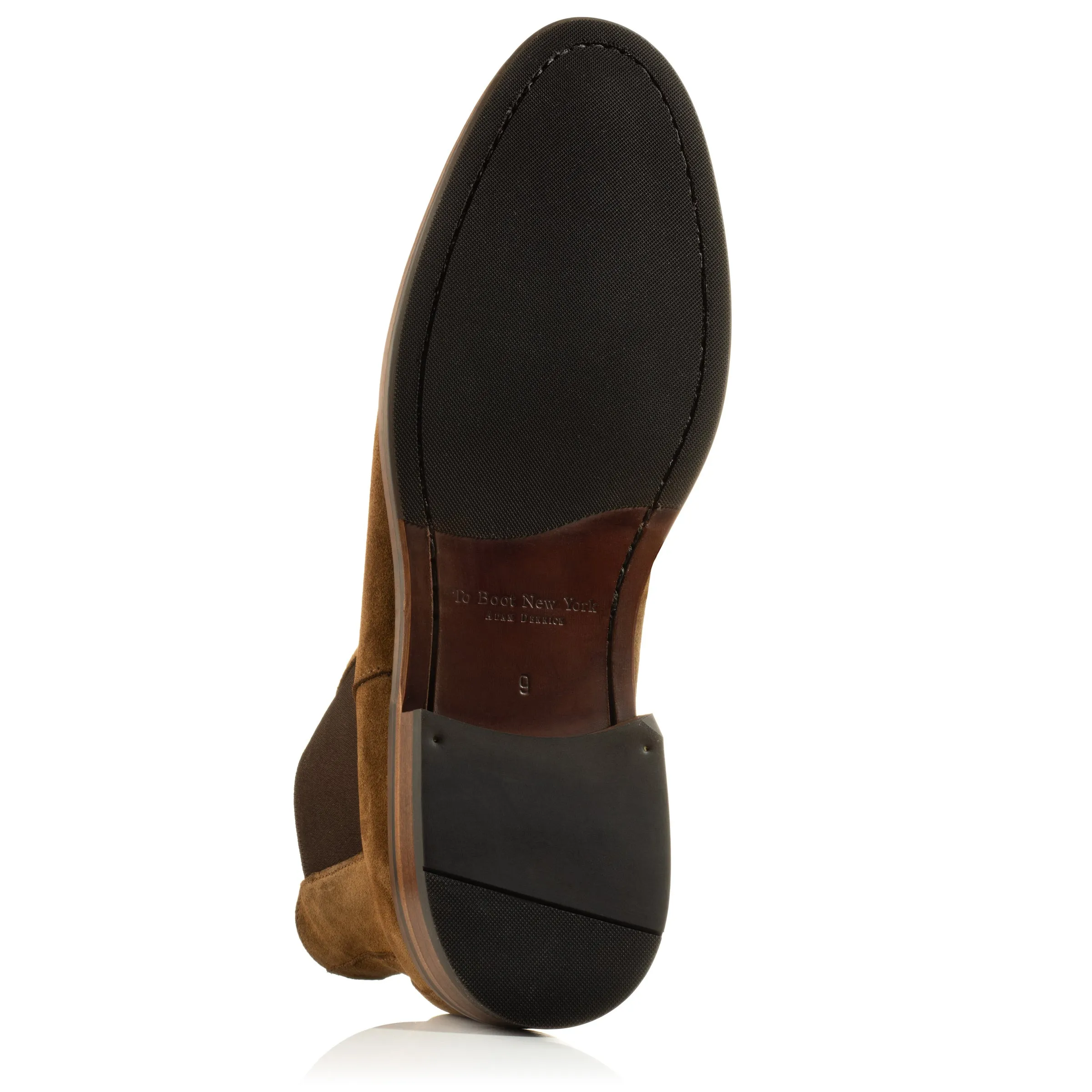 Shelby II Mid Brown Suede Chelsea Boot