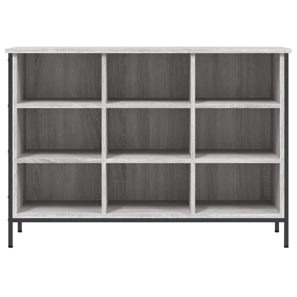 Shoe Cabinet Grey Sonoma 100x35x70 cm Engineered Wood