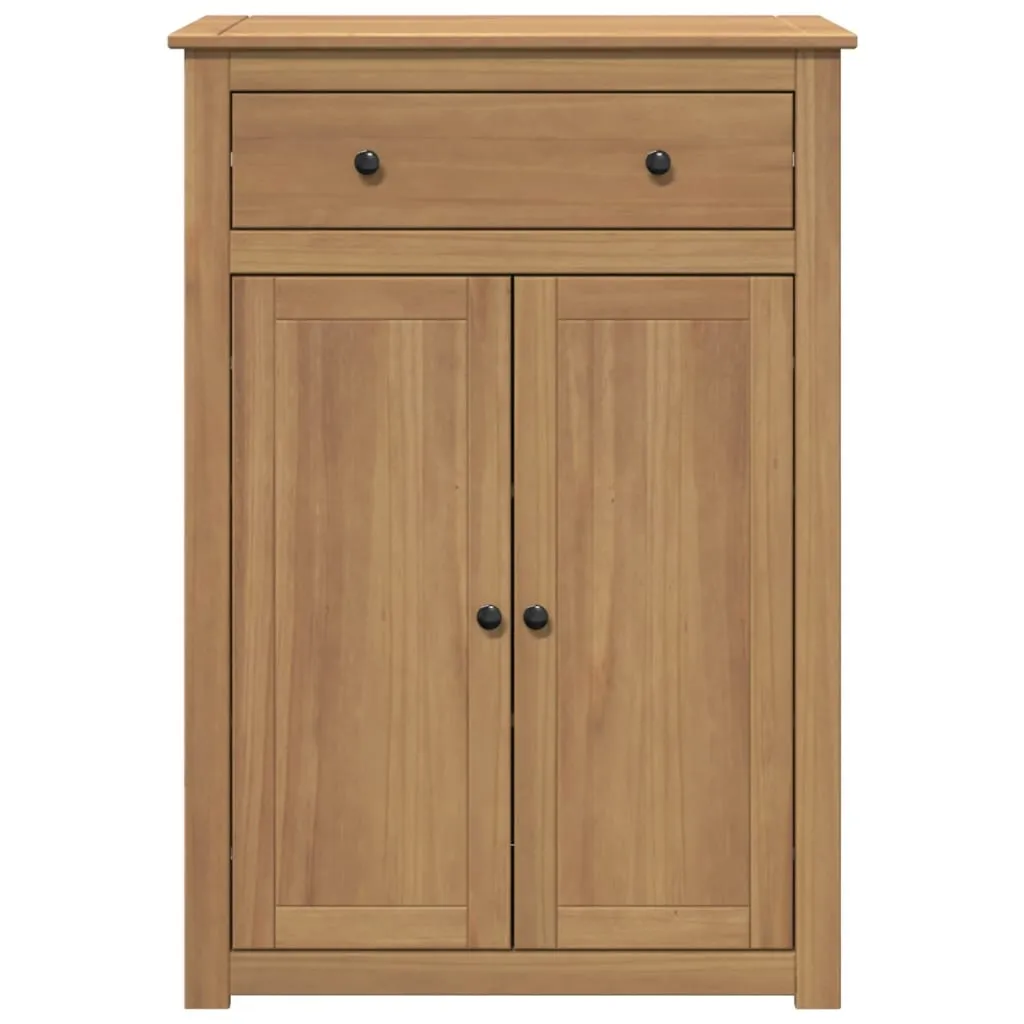 Shoe Cabinet Panama 80x40x114 cm Solid Wood Pine