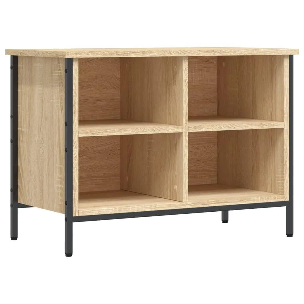 Shoe Cabinet Sonoma Oak 69x35x50 cm Engineered Wood