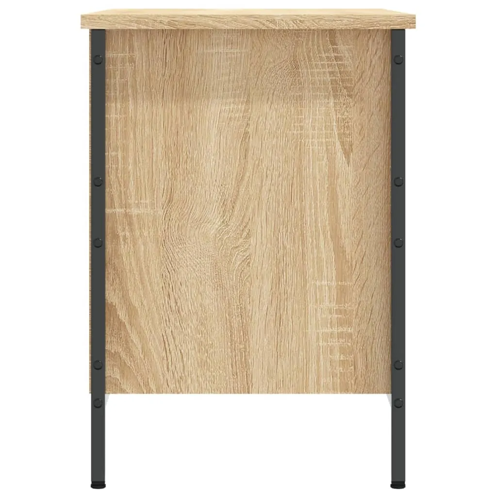 Shoe Cabinet Sonoma Oak 69x35x50 cm Engineered Wood