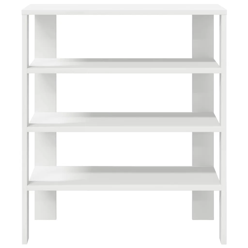 Shoe Rack White 61x32x70 cm Engineered Wood